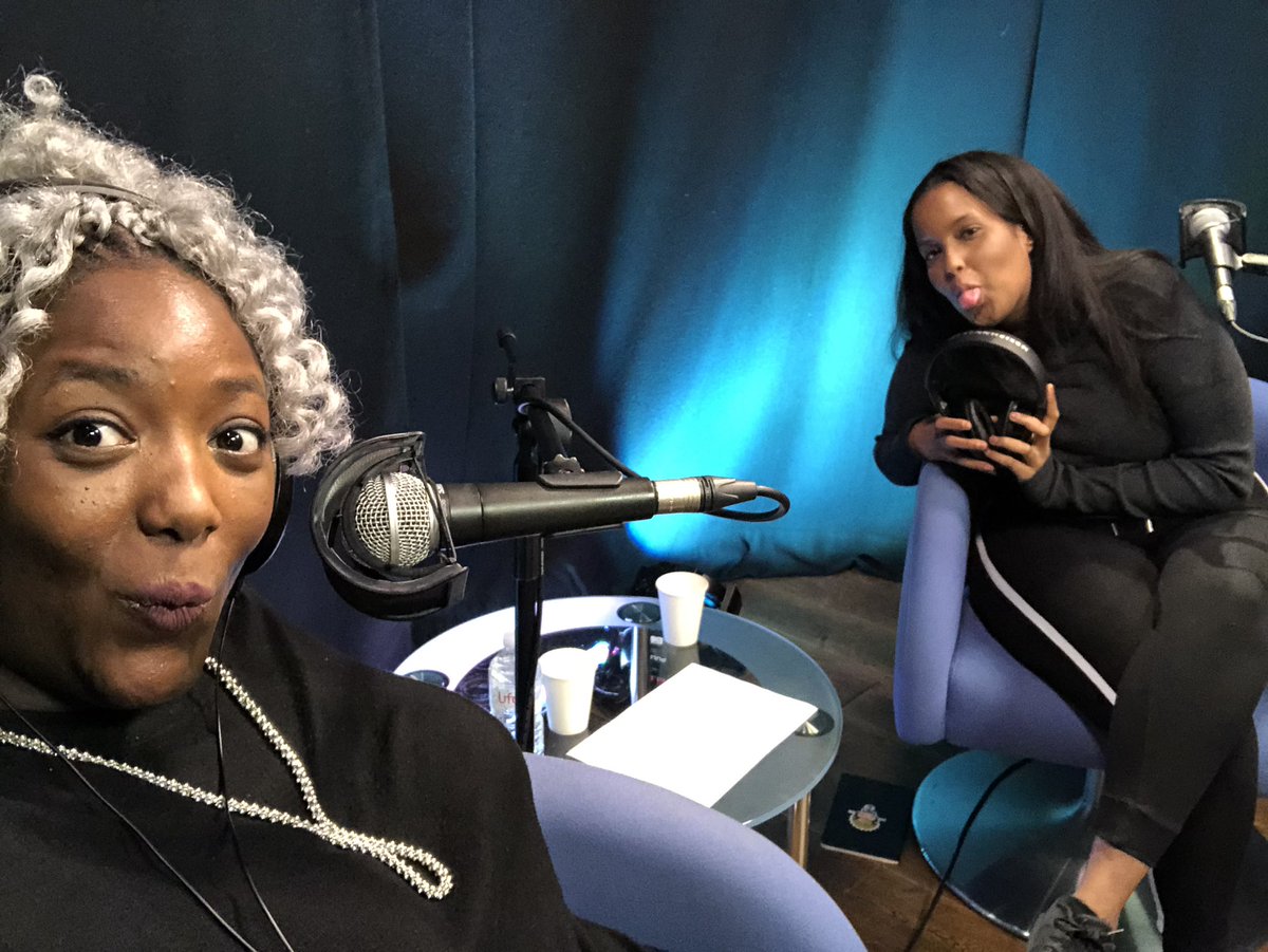 Had all the fun today recording for #WomenTechCharge podcast with @EveningStandard - in conversation with <a href="/LouiseBroni/">Louise Broni-Mensah</a> CEO &amp; Founder <a href="/Shoobsonline/">Shoobs</a> and then <a href="/abii_mohamed/">Abi Mohamed</a> of @cgventuresHQ 🙌🏾🙌🏾 we covered #afrobeats, rice with banana and sooo much #technology #womenintech