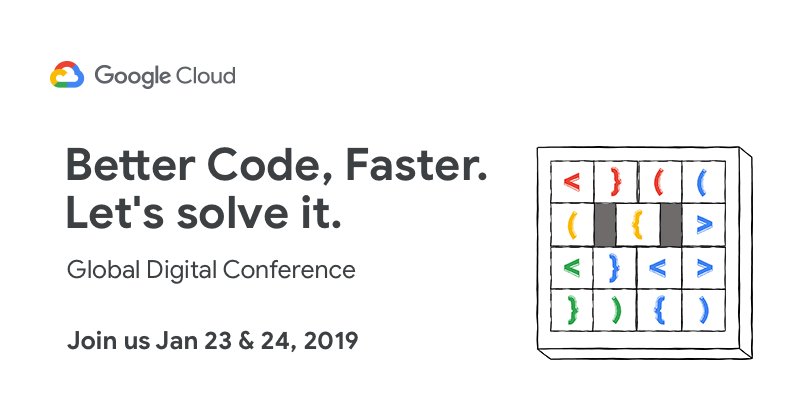 Register for our global online conference, Better Code, Faster, to learn how developer productivity powers business impact. Keynotes from Pali Bhat and <a href="/milesward/">Miles Ward</a> → goo.gl/VHyNr6