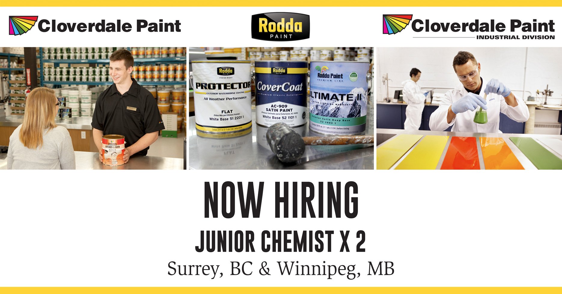Cloverdale Paint on Twitter "We're looking for applicants for 2