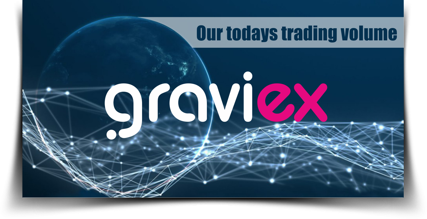 GRAVIEX on Twitter "📢Hi! Our trading volume on 6 January is 95.2086 