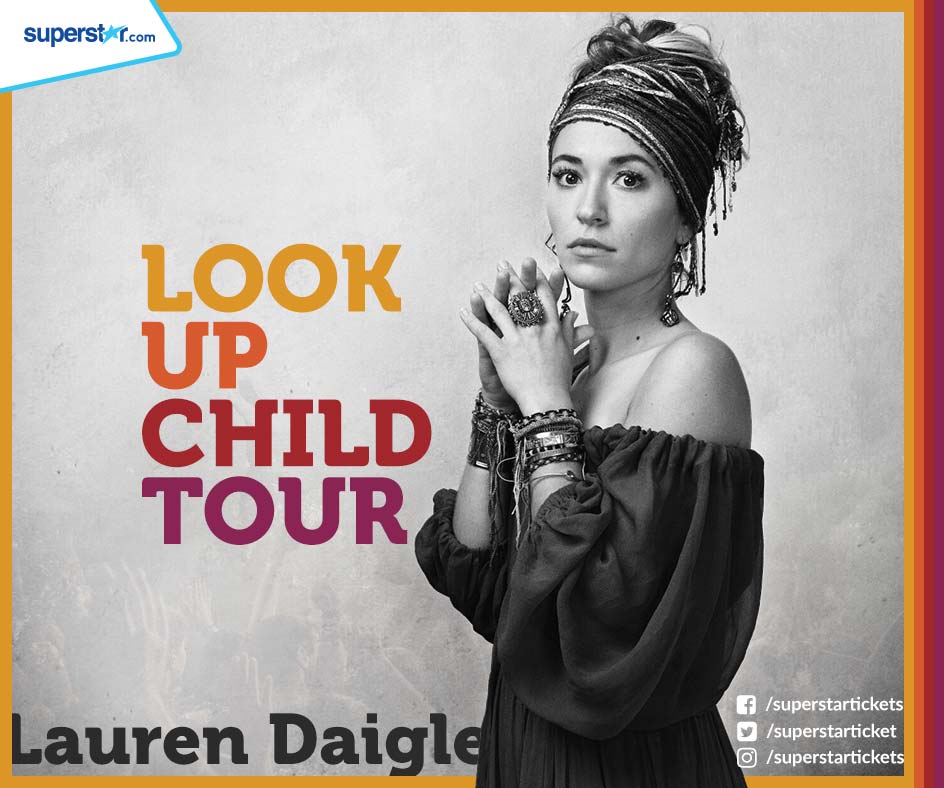 Are you ready for a #LookUpChildTour! #LaurenDaigle is on tour! Get your tickets now.
bit.ly/Lauren-Daigle-…
#SuperstarTickets #BeaSuperstar #Concert #Theater #Sport