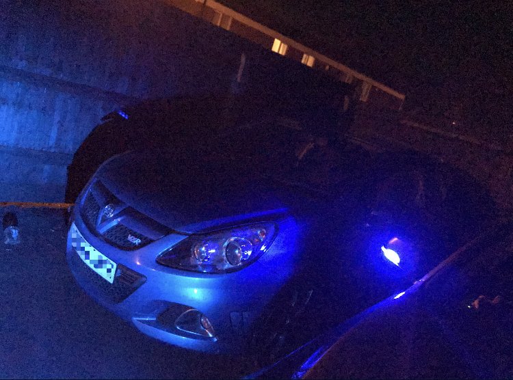 Trafficwmp's tweet photo. Another excellent spot by an anonymous member of the public about this #Stolen Vauxhall Corsa. Info passed to Stolen Cars Midlands, who passed it on to us. Vehicle in the process of being recovered for forensics #ThankYouWhoeverYouAre ๐๐ผ๐๐ผ#KeepingForensicsBusy https://t.co/Zz4hl0Uard