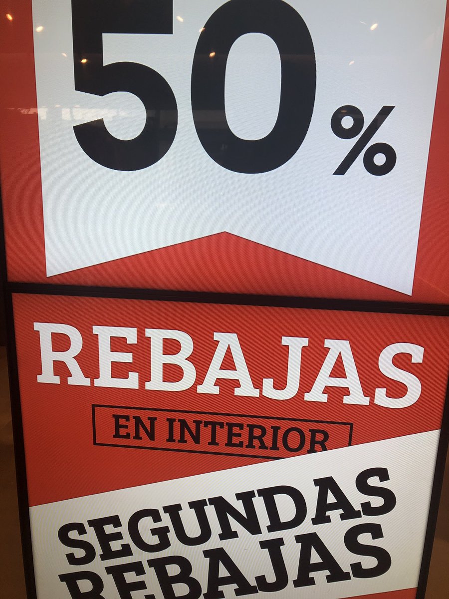 @Grupo_JULIO ya segundas rebajas