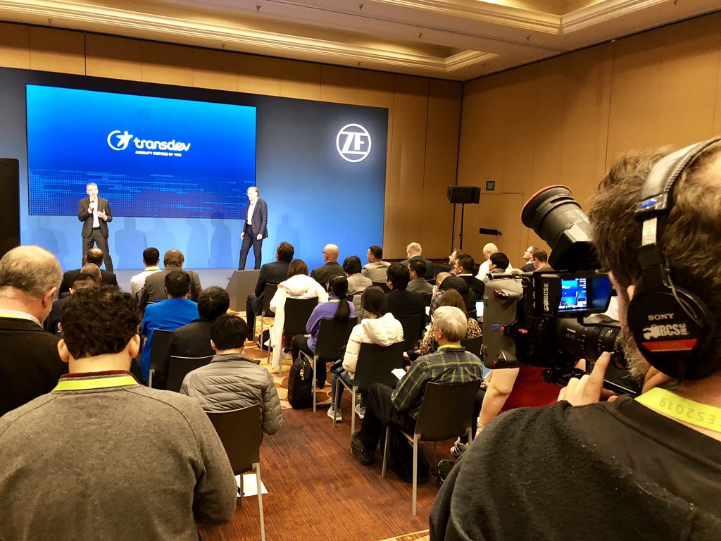 #CES2019⁠ « <a href="/ZF_Group/">ZF Group</a> is a leader in active and passive safety #technology and one of the world leaders in the #automotive industry. Together we share the same strong commitment to safety, and our companies are fully complementary. » Yann Leriche <a href="/Transdev/">Transdev Group</a> about the partnership