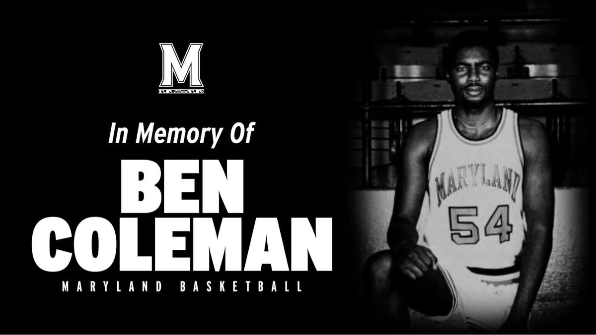 TerrapinHoops's tweet photo. The Maryland Basketball family is deeply saddened to learn of the passing of 2x All-ACC honoree Ben Coleman (1982-84). 

Our thoughts are with the Coleman family at this time. https://t.co/sfxaojAVPS