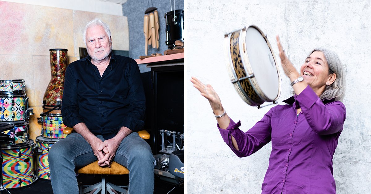 volkskrant's tweet photo. Drummen houdt je jong: vier oudere muzikanten bewijzen het https://t.co/NrtkUpcze8 https://t.co/KvIbj8Lgrs