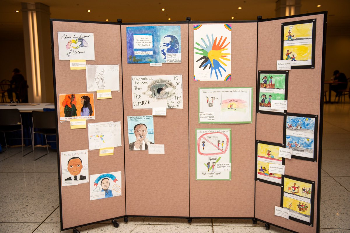 The 2019 Dr. Martin Luther King, Jr. Children's Essay and Fine Arts Exhibit is on display NOW through February 28, 2019 in the South Concourse at the #EmpireStatePlaza 🎨