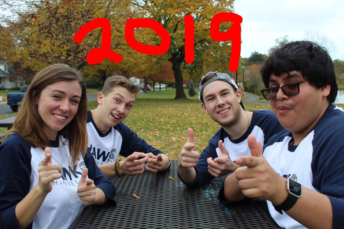 HawkTV12's tweet image. Out with the old and in with the new! If you didn’t get a chance to get involved last year, 2019 is your year💙