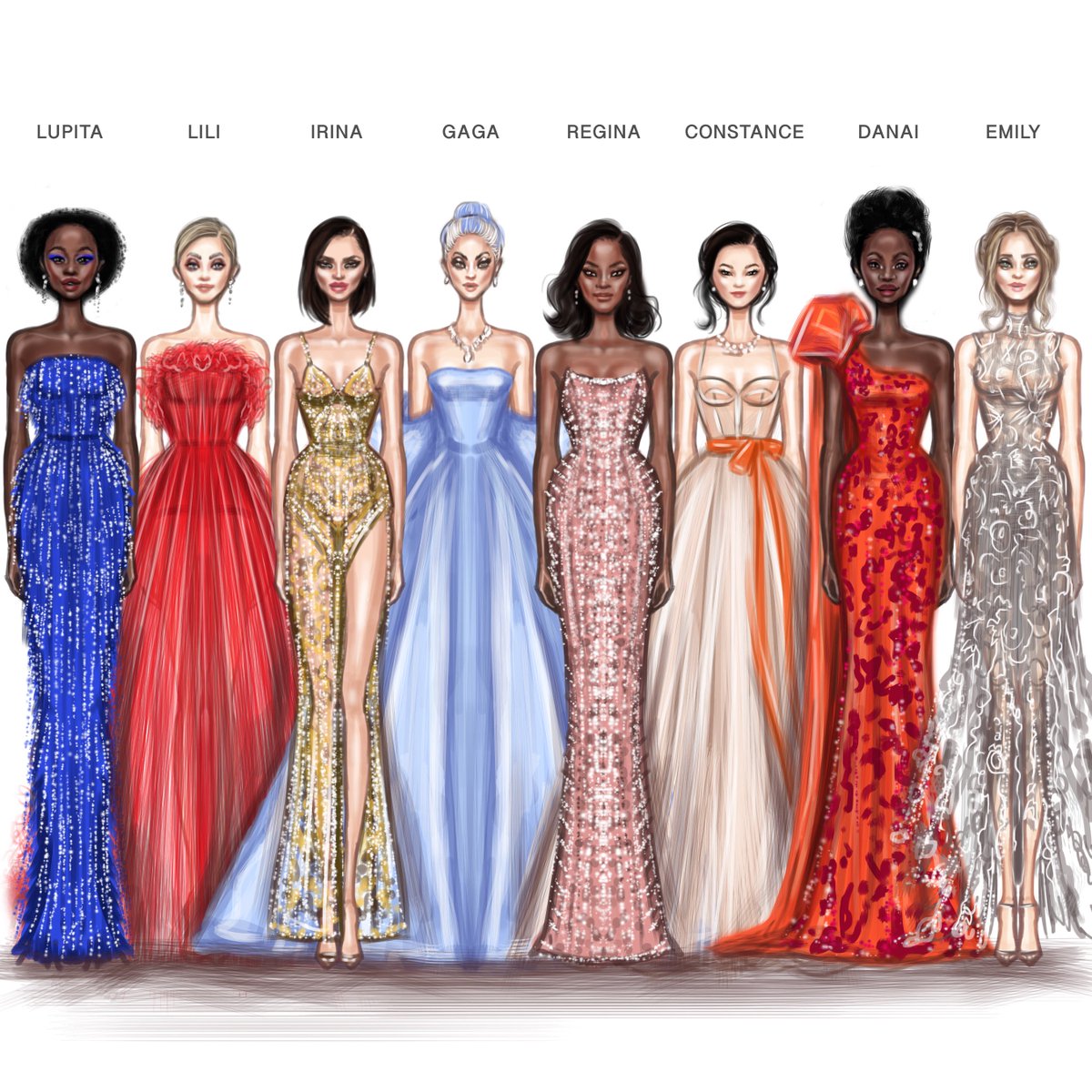 #GoldenGlobes  fav looks