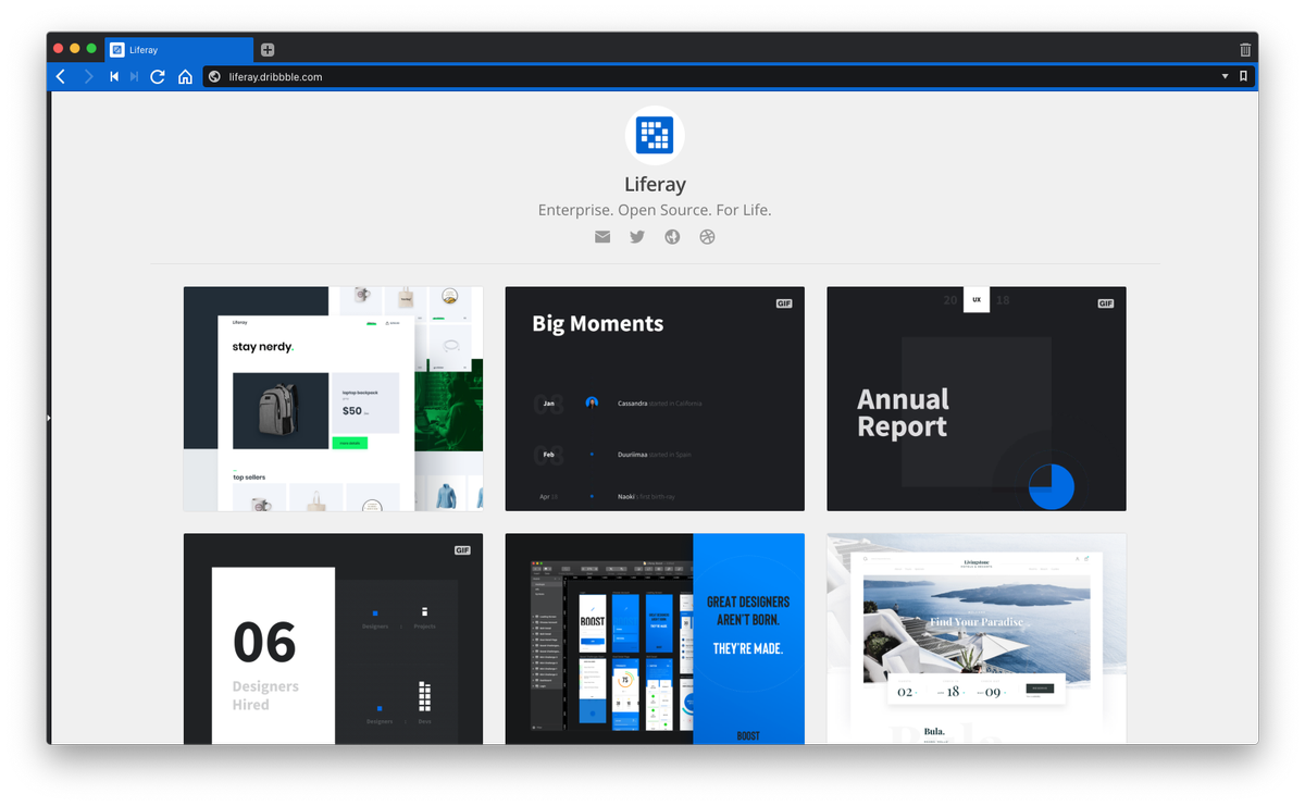 liferaydesign's tweet photo. hey! We figured out how to make our @dribbble playbook on a nice subdomain: https://t.co/sVA5RBaLdD #shouldDesignersCode #noActualCodeInvolved #shouldDesignersDribbble https://t.co/fxdix4vmEU