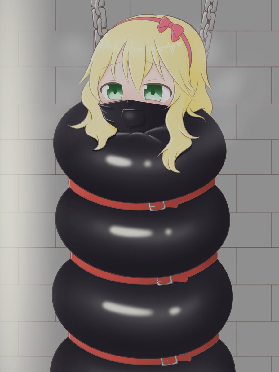 ごみすとらる Pa Twitter デレマスの桜井桃華ちゃんがプニプニのスリープサックに詰められて ゴム製の鼻被せ猿ぐつわを付けられて監禁されているイラスト T Co Lftkxxscwh Odaibako Mistral Gag 夜も冷えないようにと昨晩に寝袋で包んであげたのは正解だっ