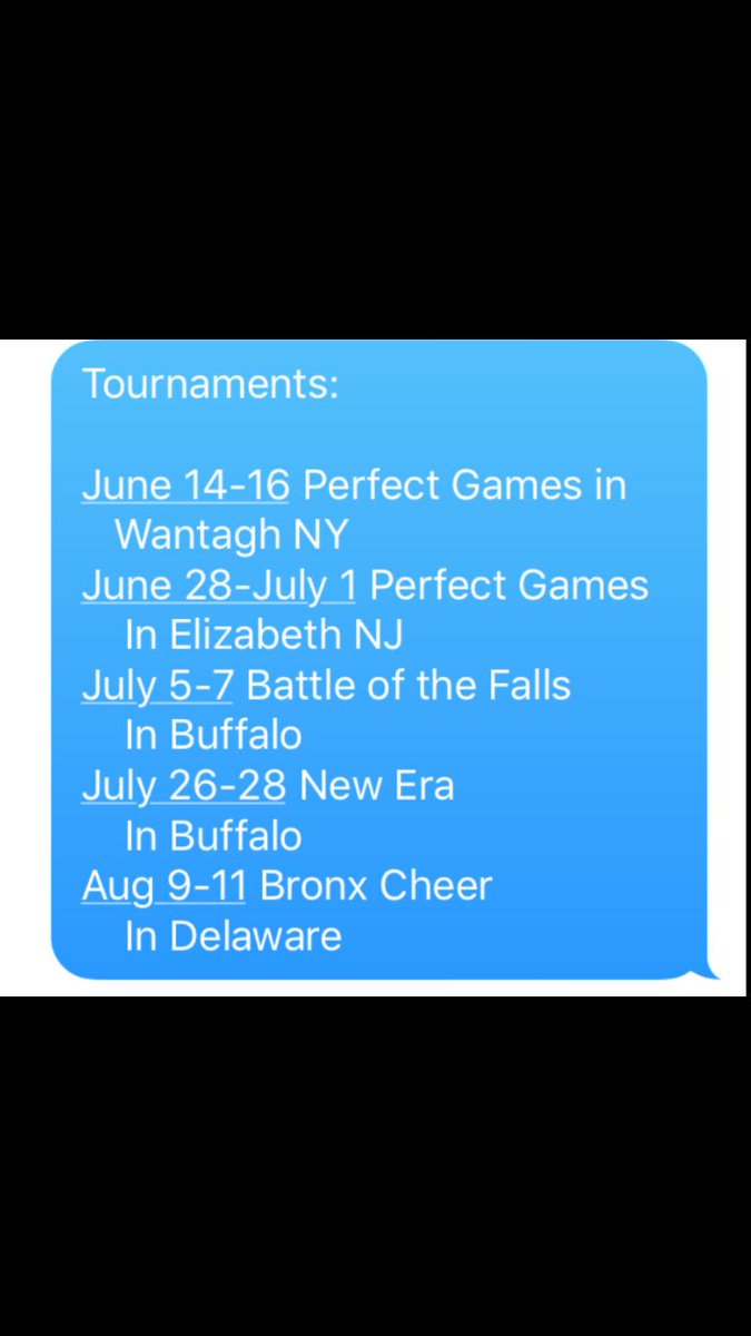 viccyjoy's tweet photo. Syracuse Elite 2019 Tournament schedule..   If you want to be the best you have to play the best.... https://t.co/cTSdNRriyJ