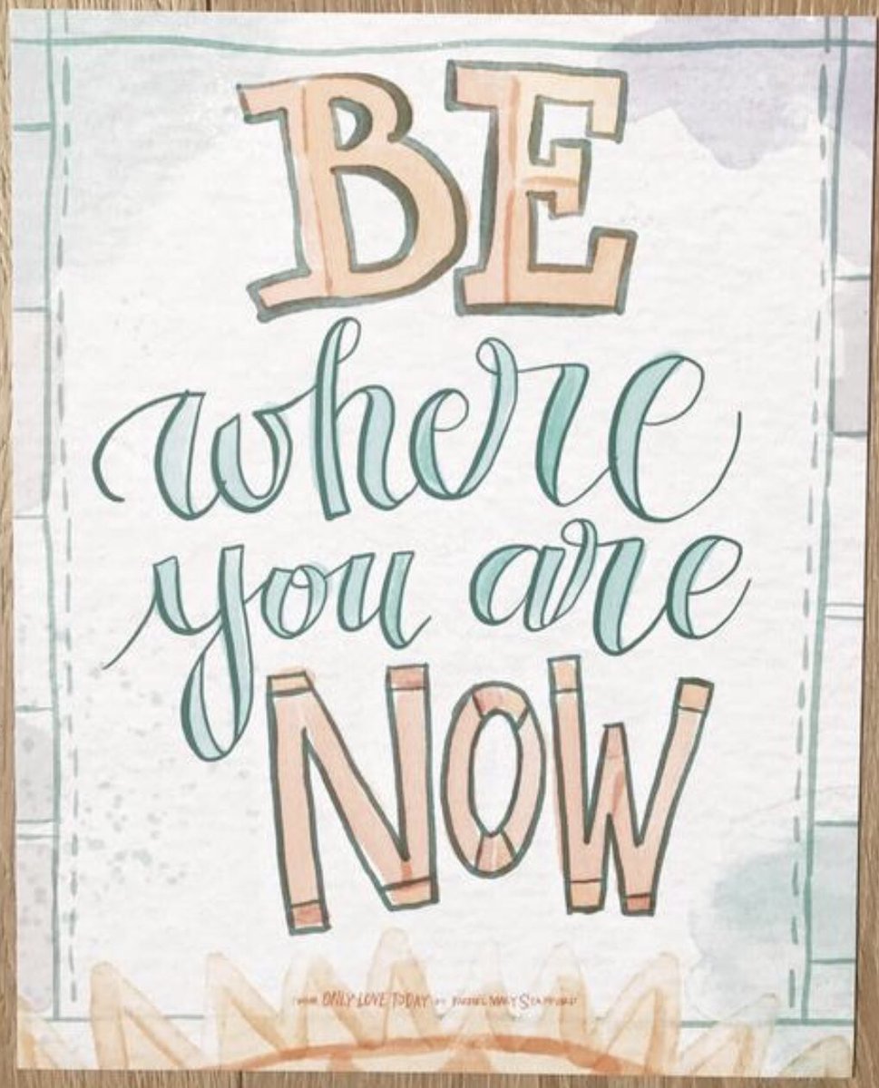 So my one word for this year is NOW! The plan is to focus and be present in the now, not all the thens or whens. #oneword2019 #teamminter