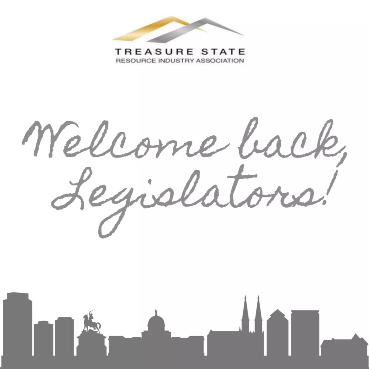 Today kicks off the 2019 legislative session. We invite all legislators to join us tomorrow night for our legislative showcase of Treasure State Industries at the Delta Hotels by Marriott Helena Colonial from 5:30 - 8:00 pm. #mtleg #mtpol  treasurestateresources.net/events-other-a…