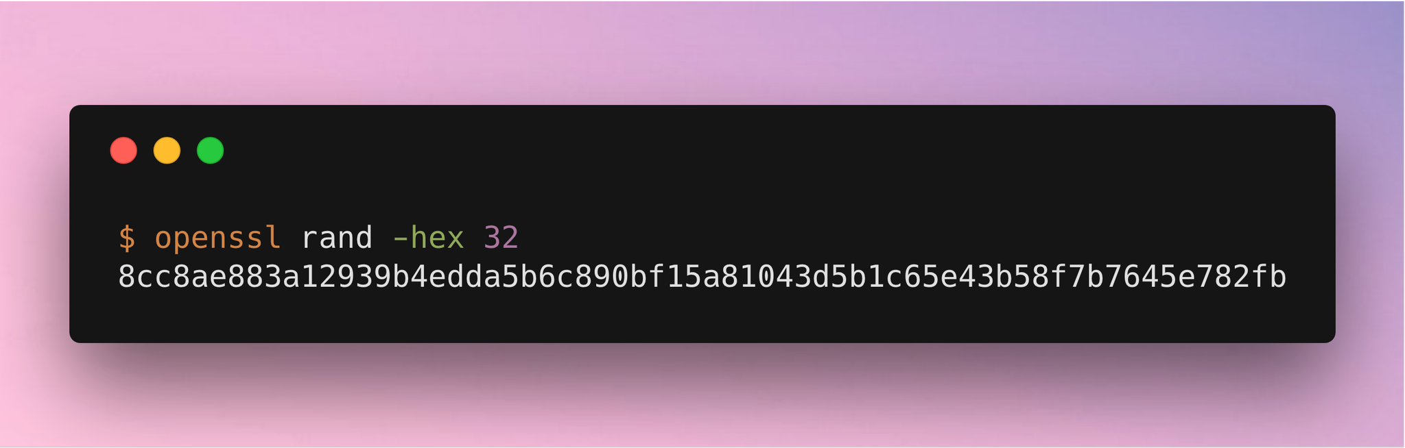 Luke Childs ☂️ on Twitter "The best password generator `openssl rand