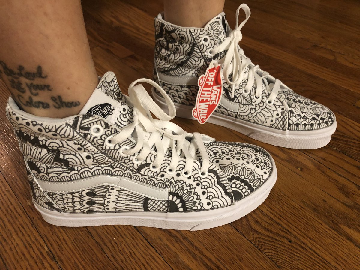 vans high tops custom