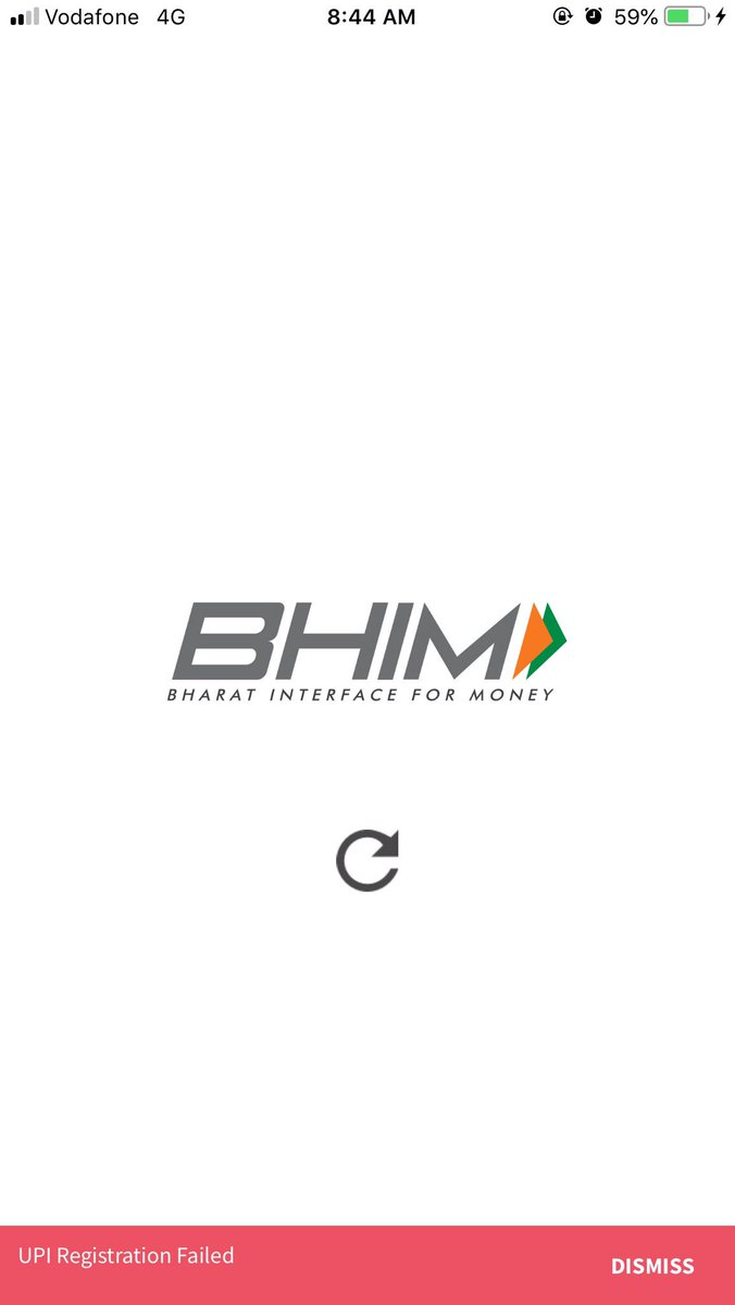 hk_sahoo's tweet photo. @NPCI_BHIM upi registration failed https://t.co/Pk5BczSeEe