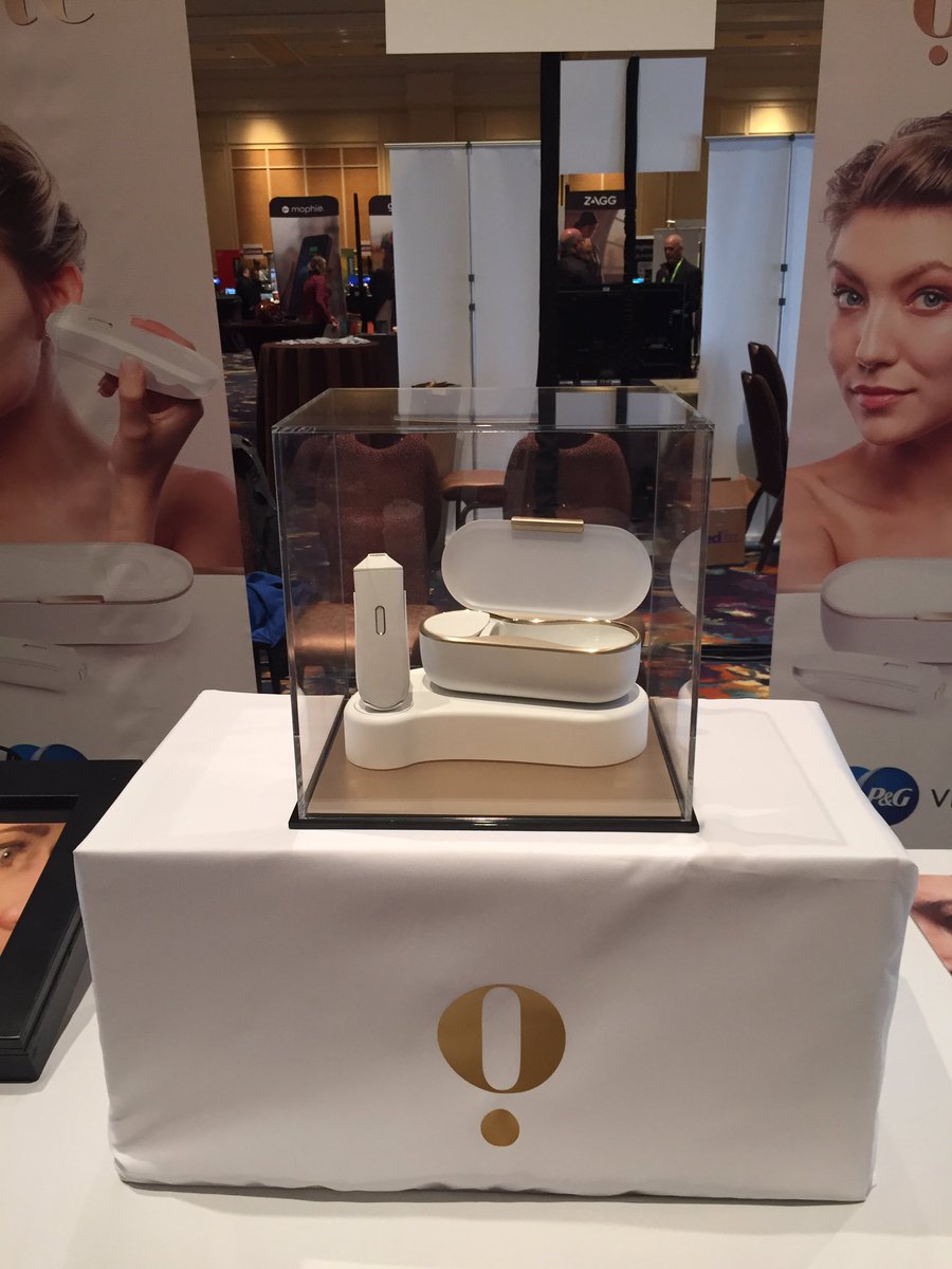 We are here at #Pepcom at <a href="/CES/">CES</a>. We are showcasing #opte the device that reveals the natural beauty of your skin!