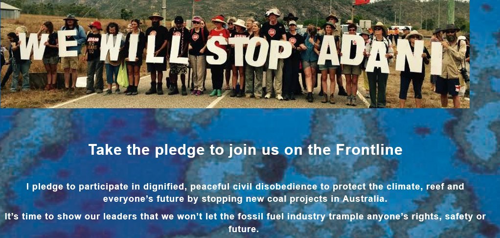 WgarNews's tweet photo. @AshRi373 @LadyPoop2 @anne_clothier @JennyPineapple2 @GebbettSally @FLACCoal @WhteRbbnAdvocat @paulinehollywoo @RachelQuayle08 @AnnikaCorbert @robertkaye11 @Absurd_Penguin @greenleftweekly @RBJRON @lockthegateQLD @AusConservation @EDOQldLaw @StopAdaniCairns @OddemocracyA @colleenmenzies @GreenpeaceAP @LockTheGate @David_Ritter @GalileeBlockade @StopAdaniK @stopadaniriseup @StopadaniGC @NotleyTrevor @bugwannostra @GoldCoastNurse @Jackthelad1947 @murrawah @burragubba @scientificusrex @rjstrikers @congressmob @stopadanimerald @stopadanibowen @adani_stop @350Australia @350Perth @LesStonehouse @gcLaborista @Earthjustice @EJ_Aus @noplaceforsheep @YaThinkN @BenPennings @ActOnClimate #FLACCoal Pledge
#FrontLineAction: https://t.co/xQ4ApFGqfM
#FAQs 4theCurious: https://t.co/EJygNouf2Q
https://t.co/Np4nAmzPq4
https://t.co/kXj9CJpb9U
#NoNewCoal #BlockNewCoal #BlockadeAdani #ClimateResistance 
#StopAdani 
WGAR ft #FrontLineActionOnCoal MR: https://t.co/wsBuZhpAPw https://t.co/xgvDubiTRX