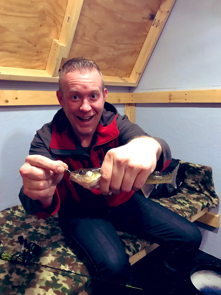 It’s a fish! <a href="/OnsharpJoeH/">Joe Hixson</a> was a little excited to catch the first one 😉🐟 #TeamOnsharp #teambuilding