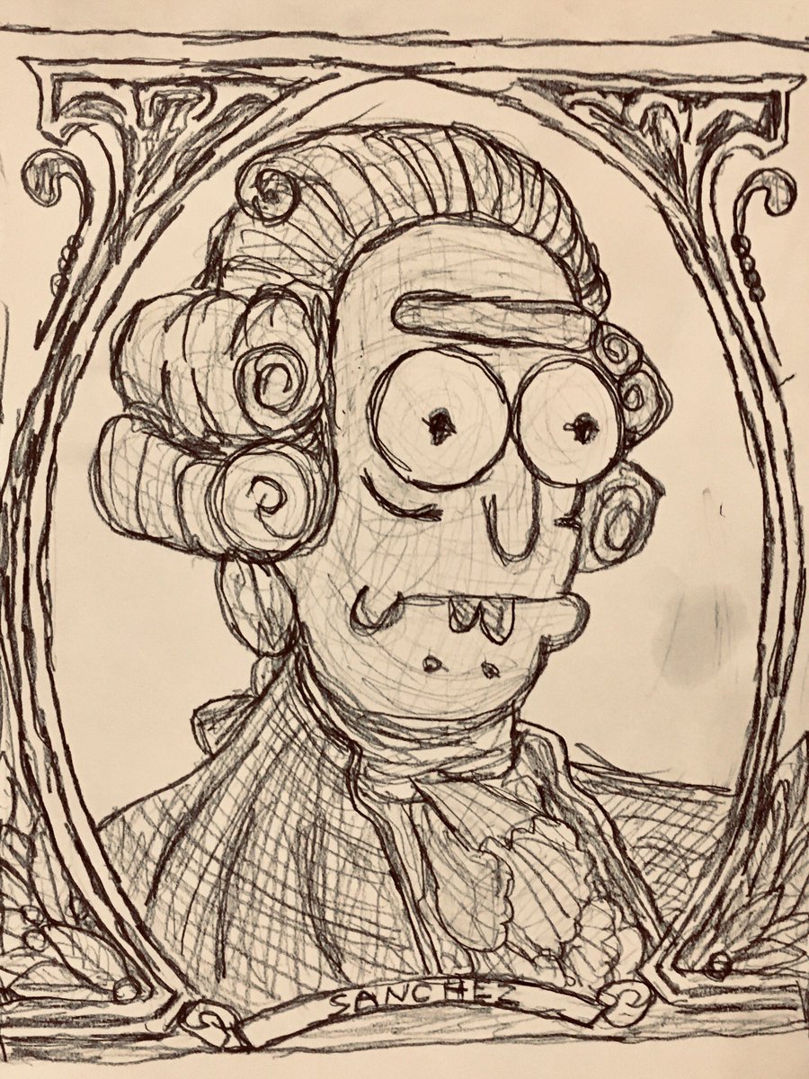 President Sanchez.. trying to come up with ideas that haven’t been done before... surprisingly this hadn’t #art l #popcultureart #coolart #denverart #popart #denverartist #rickandmorty #rickandmortymemes #rickandmortyart #rickandmortyforever #rickandmortyfanart #rickandmortygifts