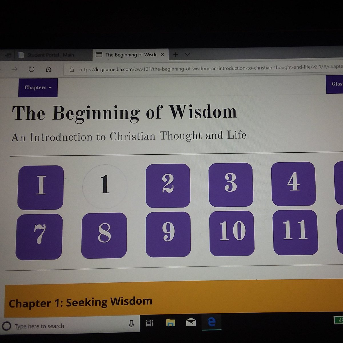 msmandychs's tweet photo. Back to reality.... Online college vacation over. Starting back today with my course in Christian Overview. @gcu https://t.co/wtSUQO0SrG