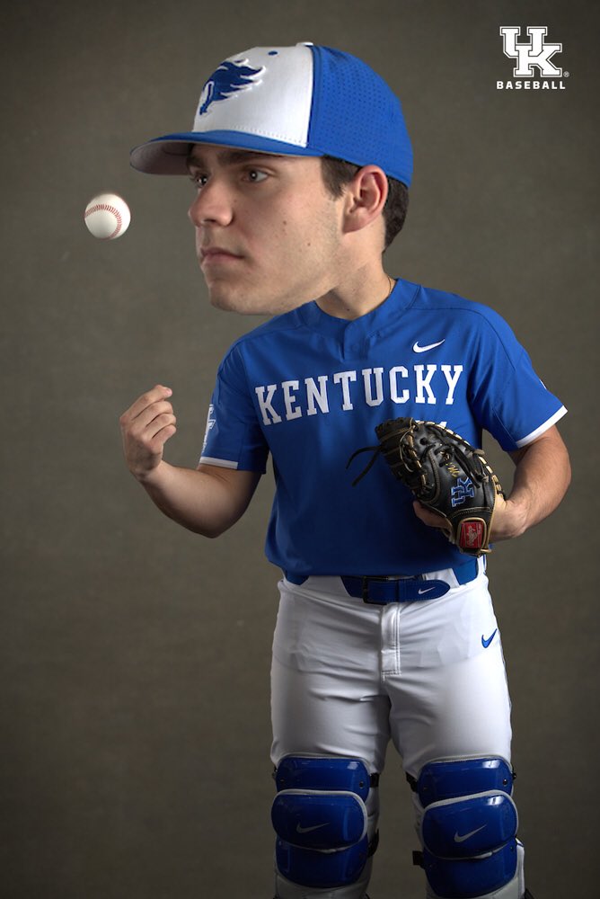 UKBaseball's tweet photo. #NationalBobbleheadDay 

@TylerBurchett1, @coltyn_kessler, @brendanhord and @ben3jordan #WeAreUK #BobbleheadSZN https://t.co/aK3N1me83N