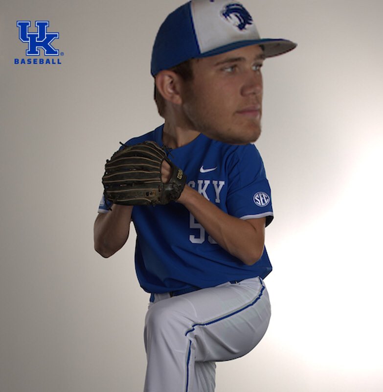 UKBaseball's tweet photo. #NationalBobbleheadDay 

@TylerBurchett1, @coltyn_kessler, @brendanhord and @ben3jordan #WeAreUK #BobbleheadSZN https://t.co/aK3N1me83N