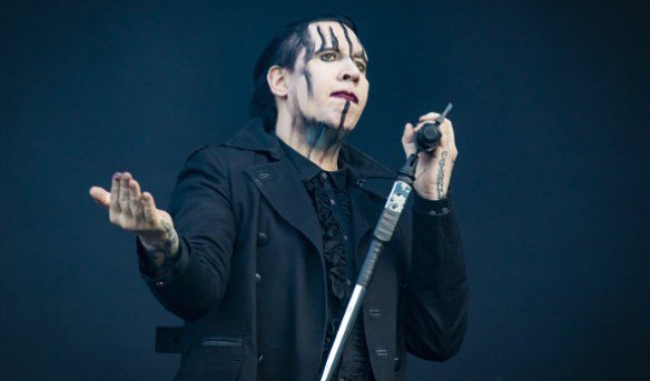 This weirdo turned 50 over the weekend...happy birthday to Marilyn Manson!  