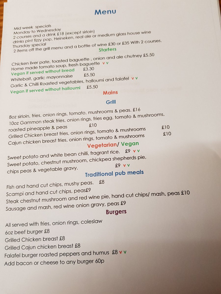 InnSowerby's tweet image. Navigation inn sowerby bridge hx63lf 
Is starting food on Friday 
Then we are serving food from 12-3 5-7:30 Monday to Thursday 
Then 12-7:30 Friday, Saturday and Sunday