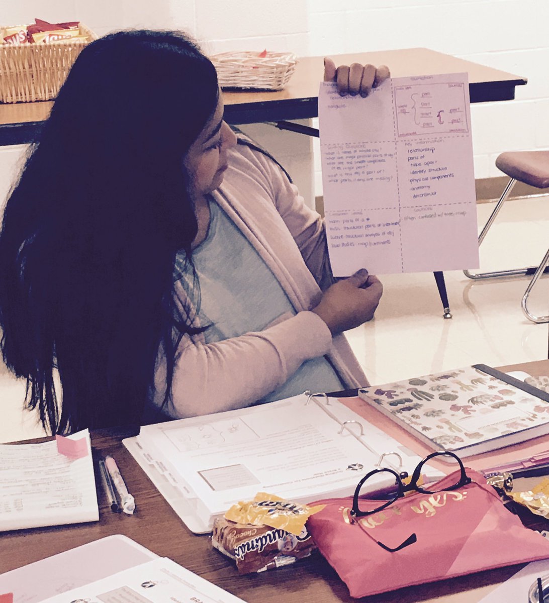 esc1bilingual's tweet photo. It's so rewarding to see teachers and admins so happily engaged on their first day back after break! They will have a fantastic semester! Thank you @LaFeriaSchools #thinkingmapsrock https://t.co/xDAPNdddm3