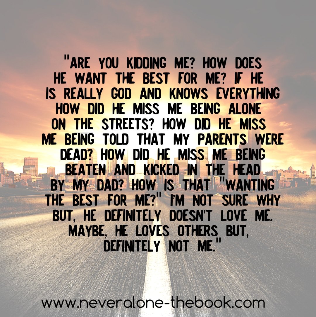 NeverAloneBook's tweet photo. When we come out of the worst situations we realize that we are NEVER ALONE and He really does LOVE us! https://t.co/gWZxUSgULU
#truestory #inspirational #neveralone #indieauthor #LatinoAuthor #HonduranAmerican #LosAngeles #cityofangels #indy #LAtoIndy #Godlovesme #Godlovesyou https://t.co/V1MinNkNMR