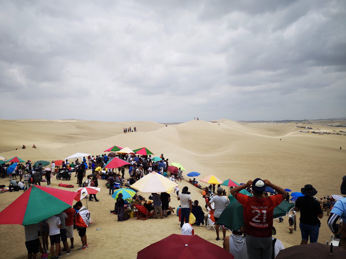 BorgwardPeru's tweet photo. ¡El día 1 ha terminado! En la Etapa 1 del #Dakar2019 de Lima a Pisco, el piloto de #Borgward @ErikWevers y su copiloto Ashley García atravesaron 84 km de desierto y llegaron al #32. ¡Mañana se van a San Juan de Marcona! ¡Anímalos en los comentarios! #SienteLaVelocidad #336 https://t.co/MtSBNHjKYc