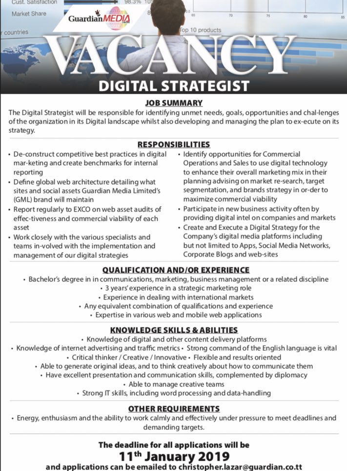 Lazar_12's tweet photo. For the job hunters and digital marketers 
I have a vacancy here to fill
Feel free to dm for more info https://t.co/gdkGY4qygJ