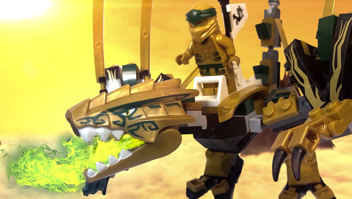 GreenWarrior331's tweet photo. The Golden Dragon !!! https://t.co/064TqPNlUZ