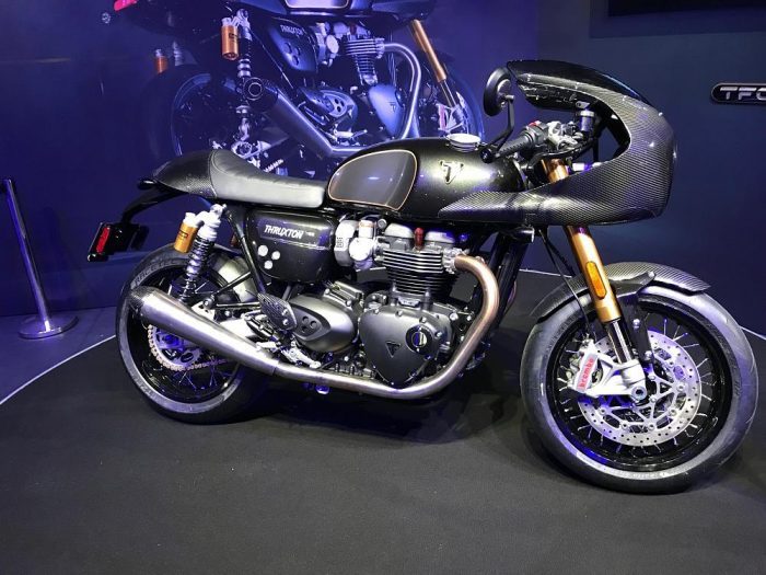 Jakarta_Custom's tweet photo. Triumph Thruxton R TFC, Kustom Bawaan Pabrik https://t.co/LhHbDkNhN8 https://t.co/4f7PeHlQ1o