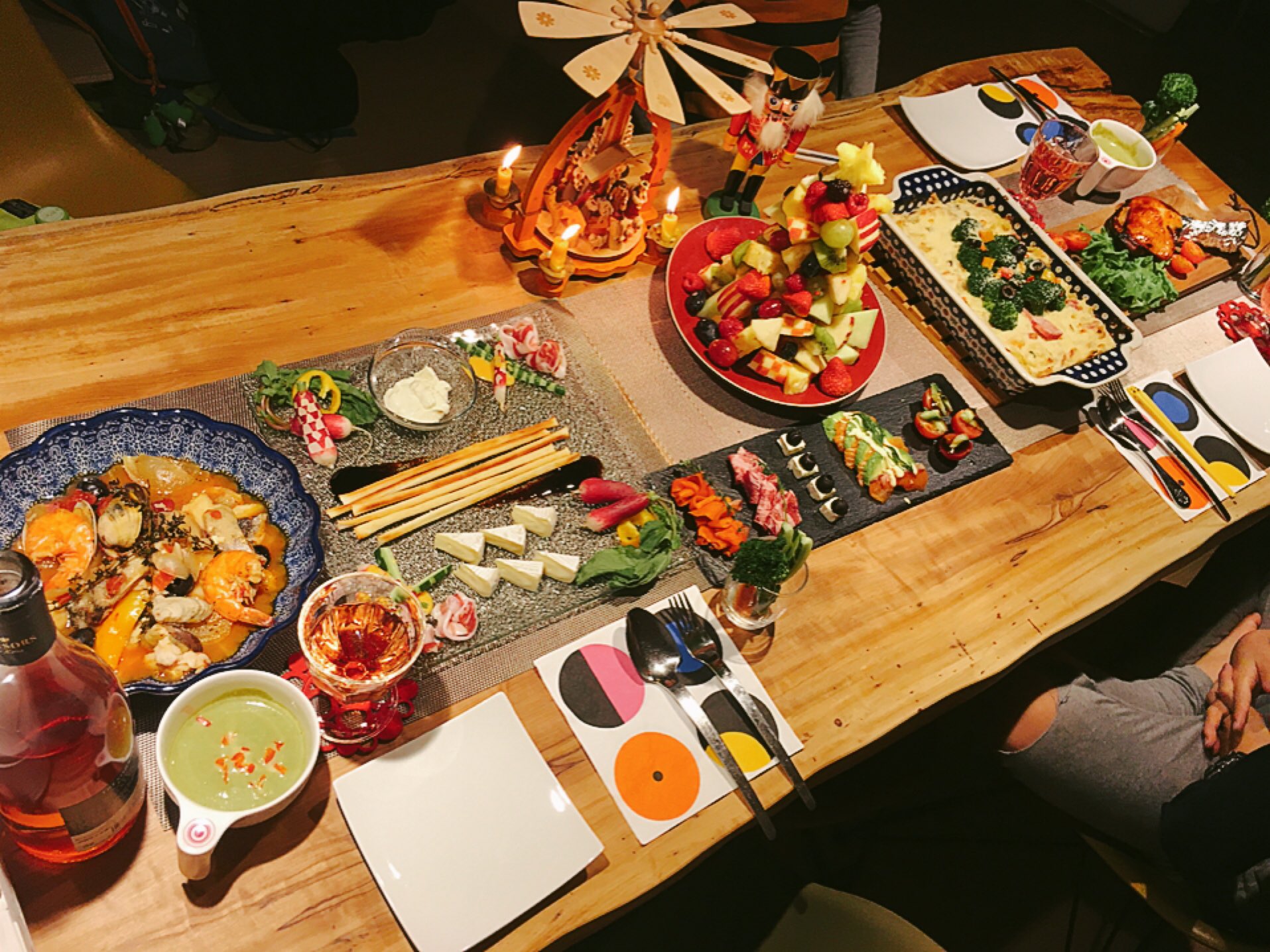 Kiよ ᴗ 遅ればせながら 昨年のクリスマスディナー Twetter家庭料理部 おうちごはんlover お腹ペコリン部 おうちごはん クリスマスディナー クリスマス フルーツツリー Kiよ ᴗ 遅ればせながら 昨年のクリスマスディナー Twetter家庭料理部 おうちごはんlover お腹ペコリン部 おうちごはん クリスマスディナー クリスマス フルーツツリー
