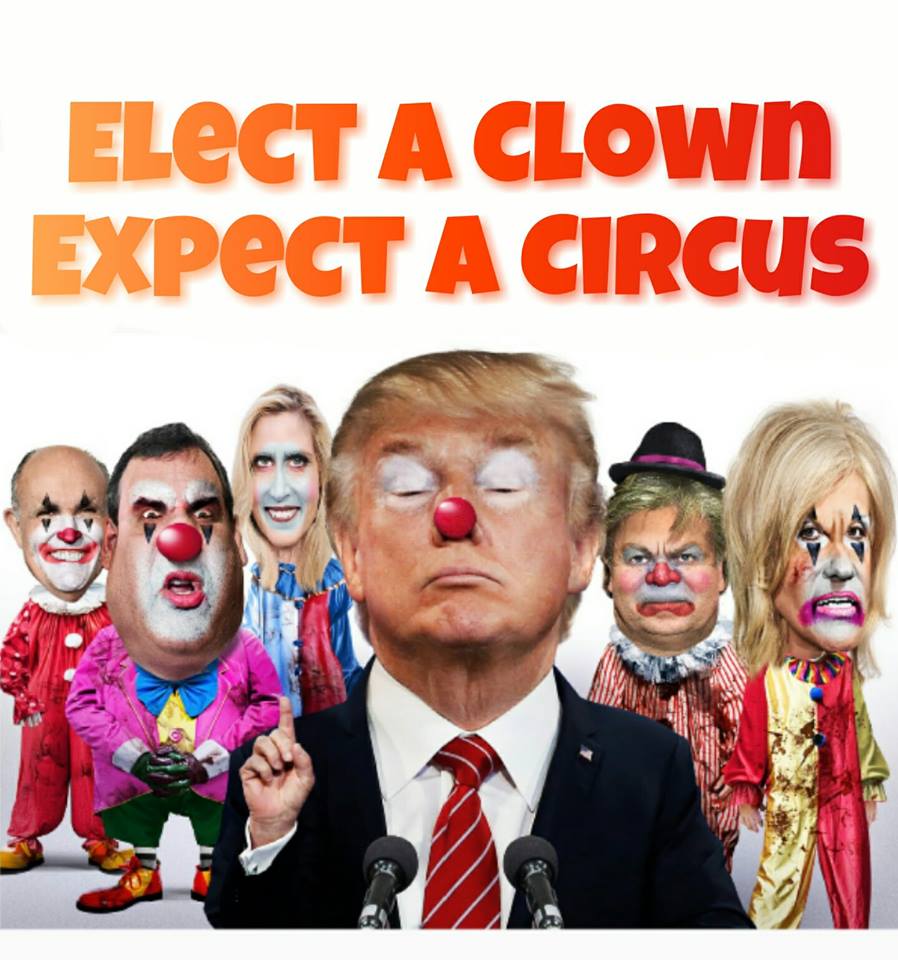 FucckkkTrump's tweet photo. @brianstelter Thanks for letting me know. I will be watching anything other than the Trump Clown Comedy Hour! #NoNBC #NoABC #NoCBS #BoycottTrumpsAddress tomorrow. https://t.co/ZAXonhThyF