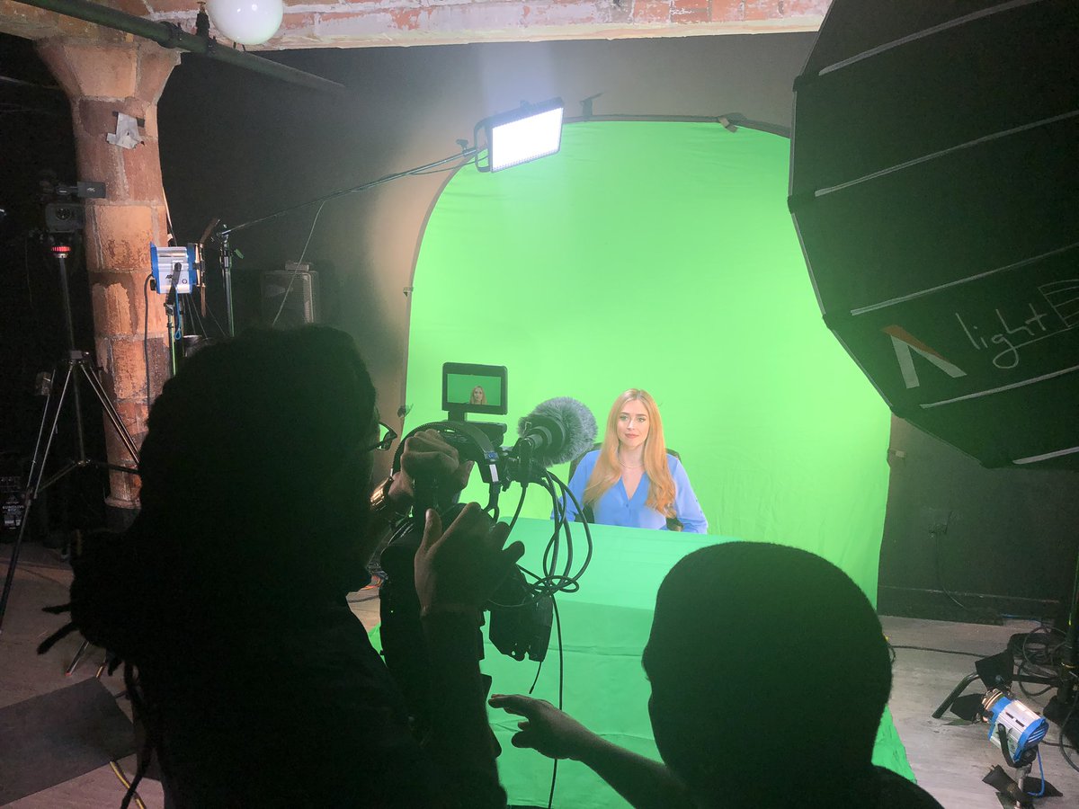 We started the New Year off shooting some new commercials.