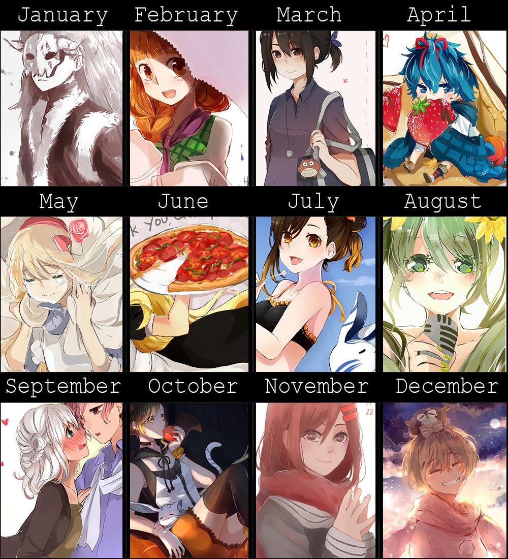 Looking back 2017-2014
did I improved? Idk. But I did draw 80% girls last year lmao
I think I slacc a bit in terms of rendering but I'll do my best 