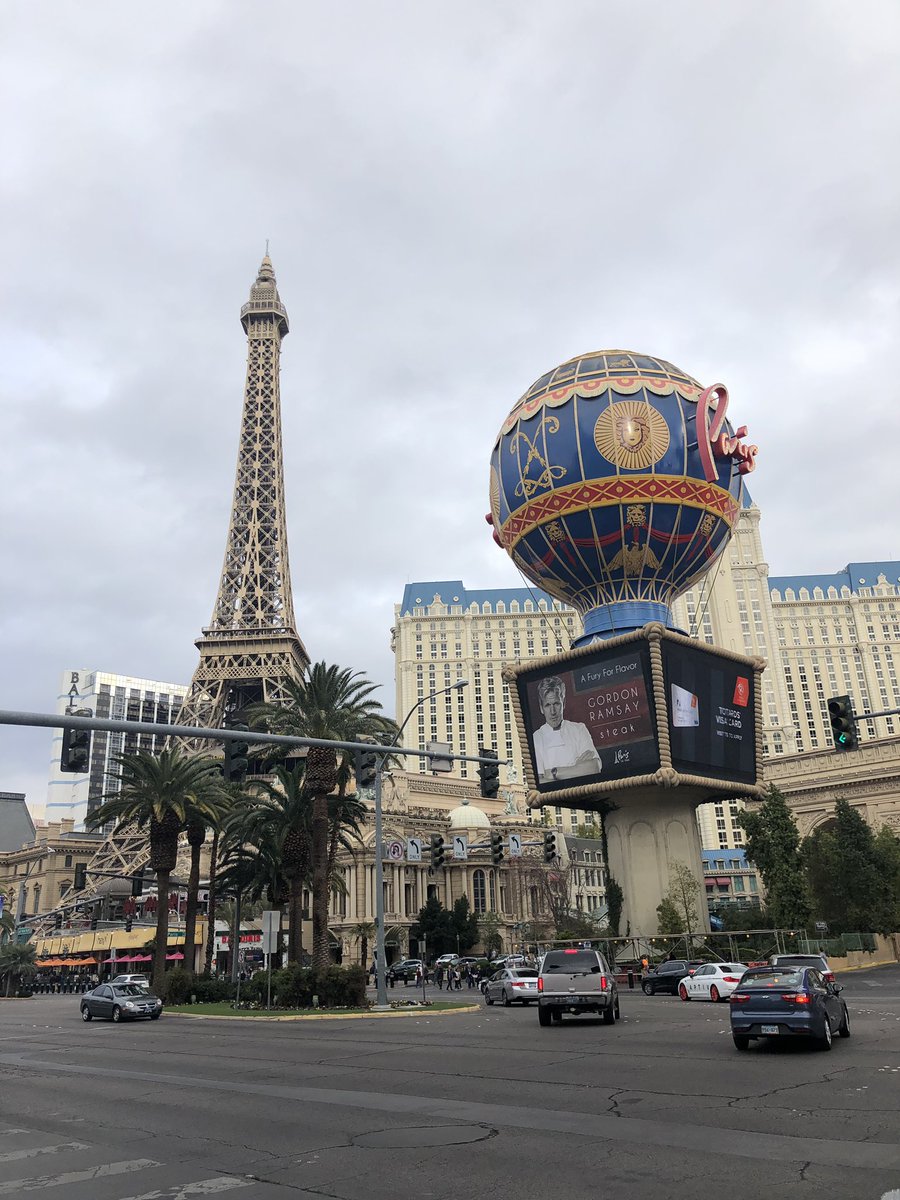 AM2DM's tweet photo. #AM2DM is #AM2CES for the next few days! @IsaacFitzgerald and @theferocity are in Las Vegas this week! Here’s Paris: https://t.co/0ndr4Gkmbk