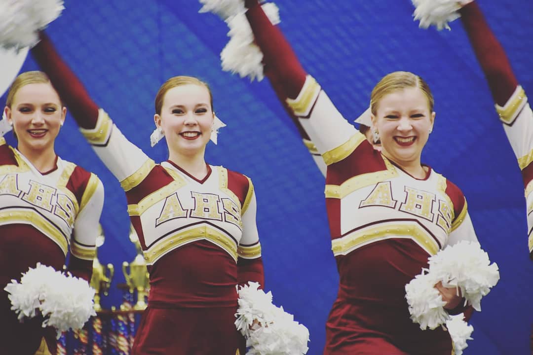 ankenydt's tweet photo. Next stop: Nationals 🏰
•
We are so proud of both JV &amp; Varsity for their performances this weekend at Spirit of America! 
•
#AHSDT #Ankeny #DanceTeam #UDA #Regionals #Nationals #SpiritOfAmerica #NDTC https://t.co/VNj9MBXltM