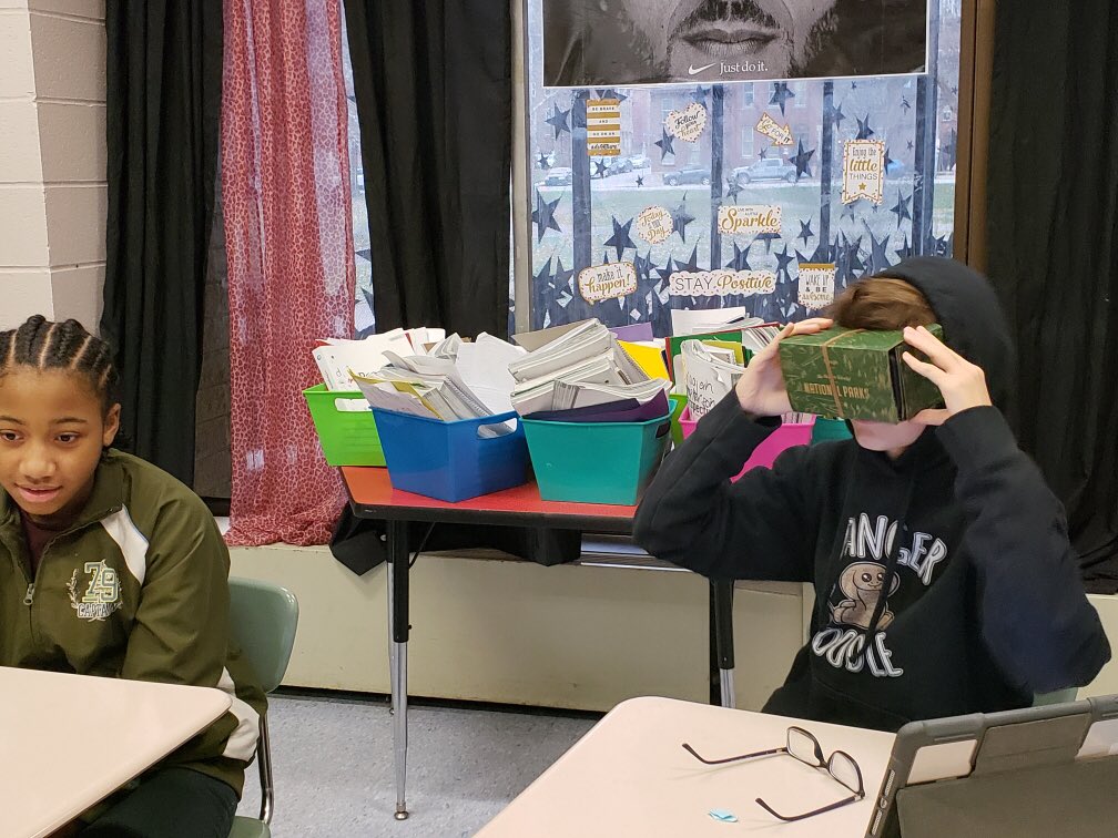 cbauman67's tweet photo. Climbing Mount Everest with @mammut #project360 and the Google Cardboards. Kids absolutely loved it. @dlpcoaching @GoogleForEdu https://t.co/aJxOS8U0yQ