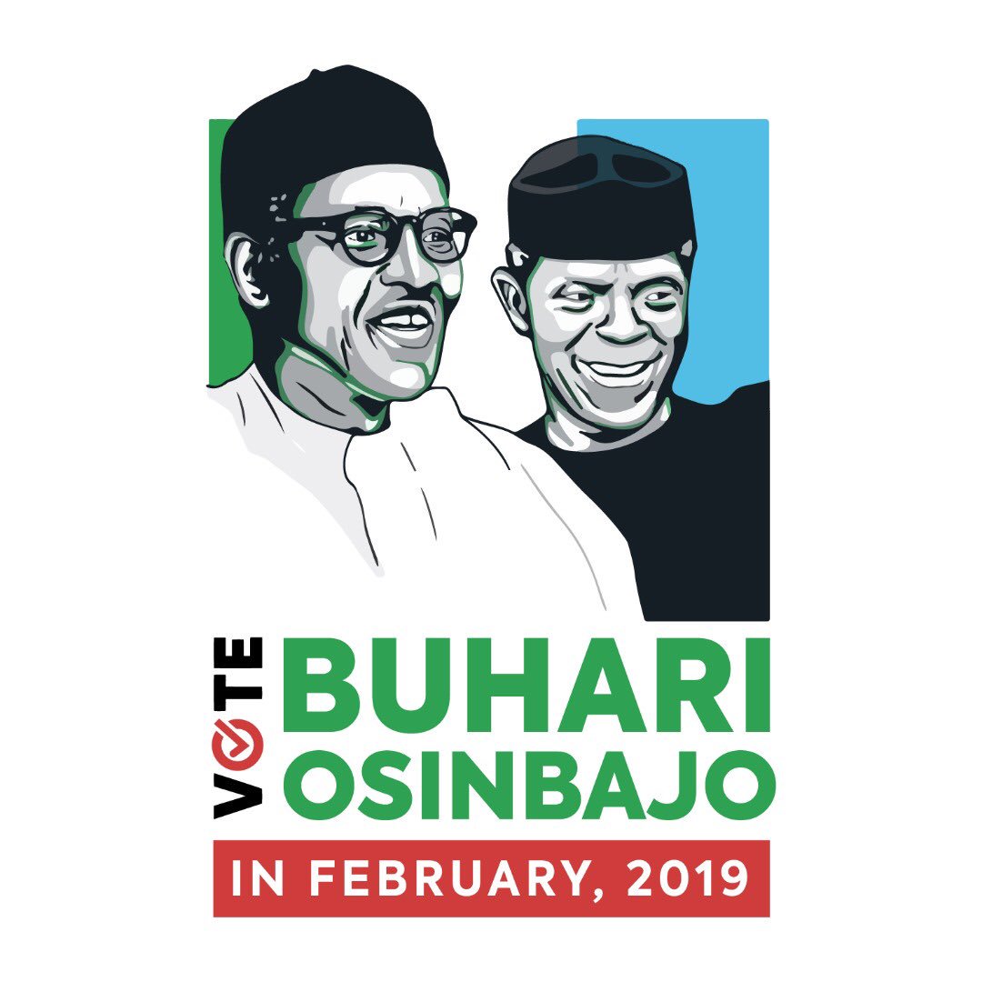 Tolahinges's tweet photo. #TheWorkingDuo who have been #WorkingForTheMajority by #DoingMoreWithLess is the right choice.
#Febuhari2019
#IAmWithThem
#NextLevelNigeria https://t.co/xRkG7wMfM4