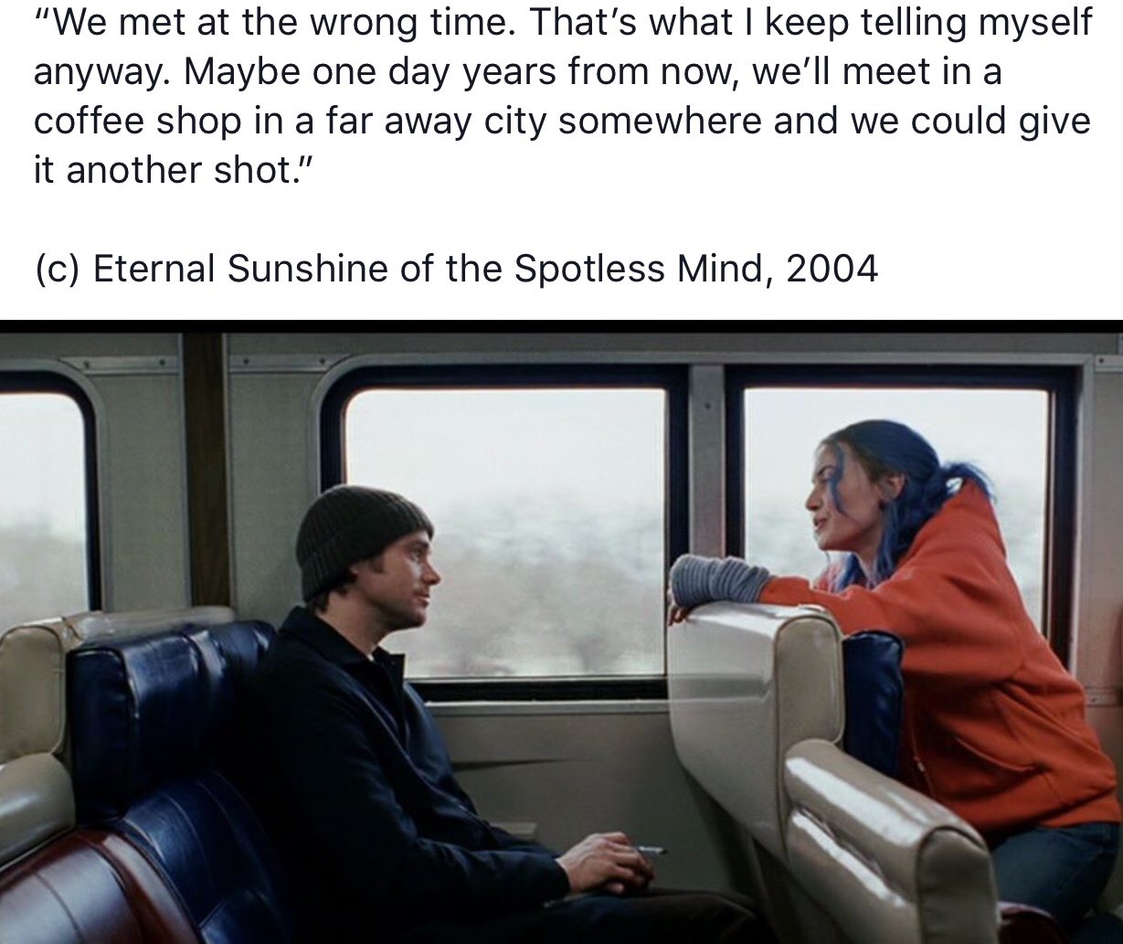 Eternal Sunshine Of The Spotless Mind Quotes We Met At The Wrong Time