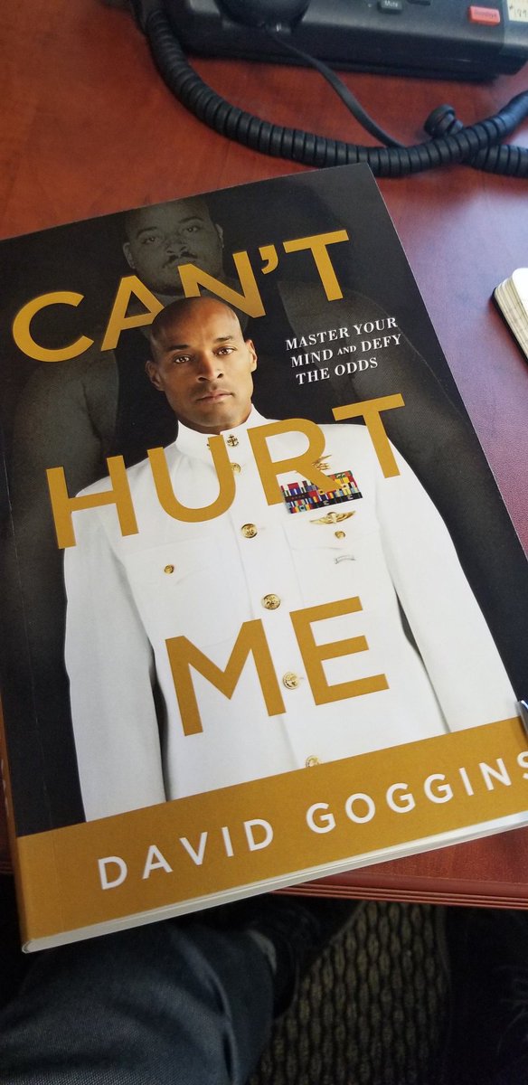 MJenkins_MBA's tweet photo. Forming new habbits in 2019.  12 books in 12 months.  #canthurtme @davidgoggins great way to start the year.  #accountability https://t.co/7lc2U8Obx9