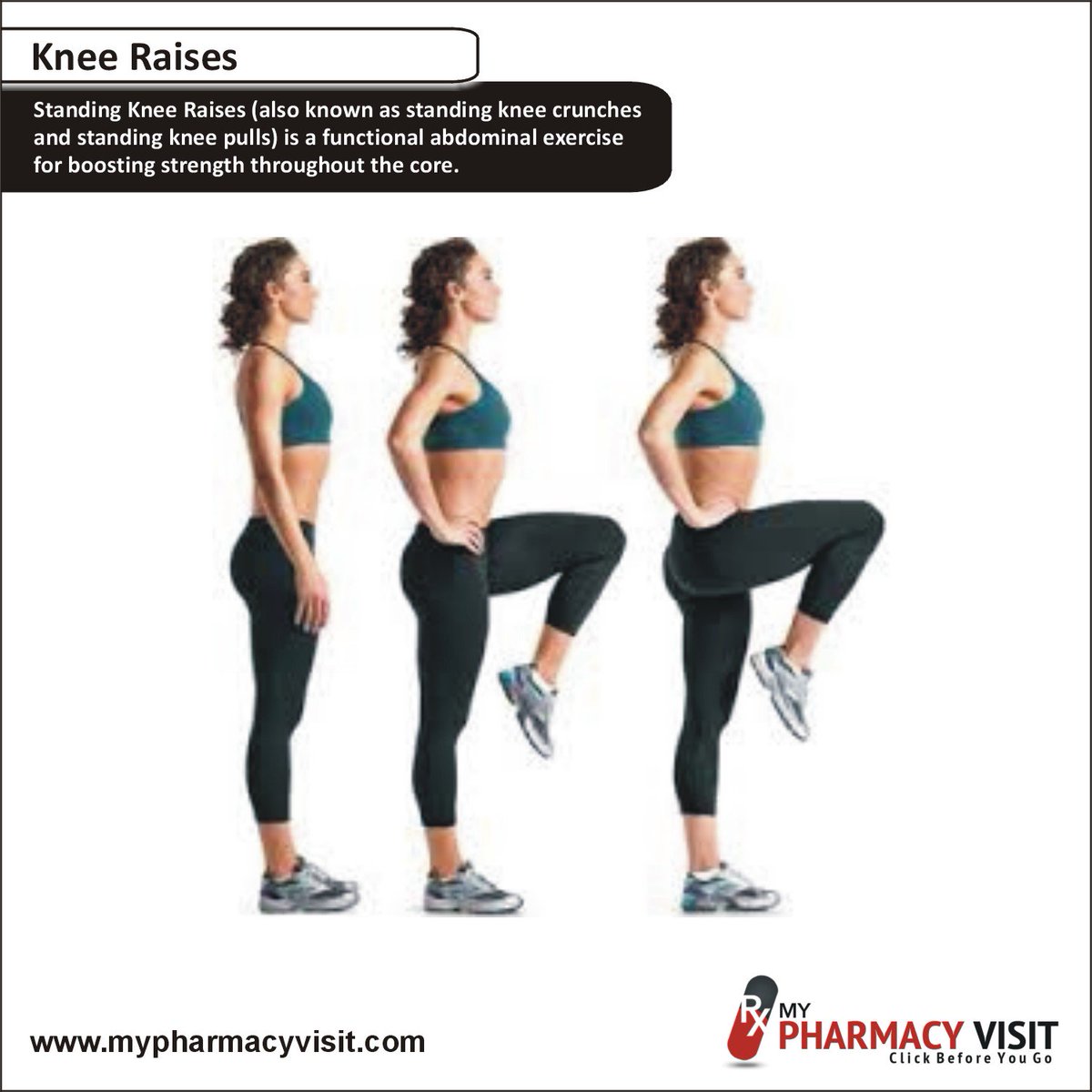 MyPharmacyVisit's tweet image. #kneeraises #knee #exercise #workout #corestrength