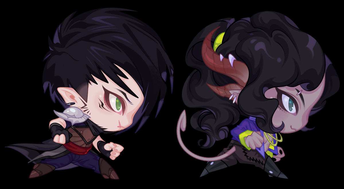 Done for my D&amp;D group! 💗 <a href="/Koorishinzo/">Gojo's Shades</a> <a href="/Rei_Asaru/">Rei</a> @Jespki