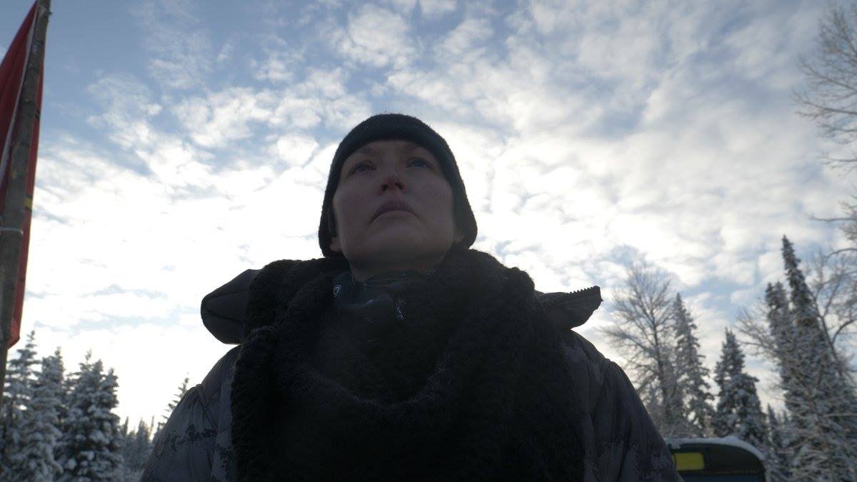 RussDiabo's tweet photo. UPDATE FROM GIDUMT'EN: This is Canada in 2019. IP's getting ripped from their homes by militarized police. Gidumt'en Clan spokesperson Molly Wickham arrested on her land. 12+ arrests including an elder Wet'suwt'en hereditary chiefs w/ millenia old names blocked from territories! https://t.co/LNzB1GD44L