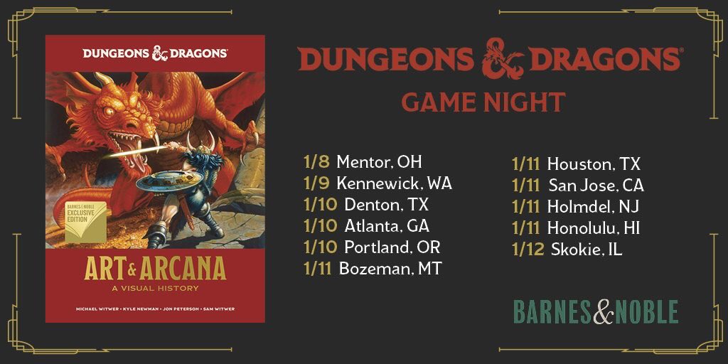 Dungeons Dragons On Twitter Celebrate Artandarcana With Us At